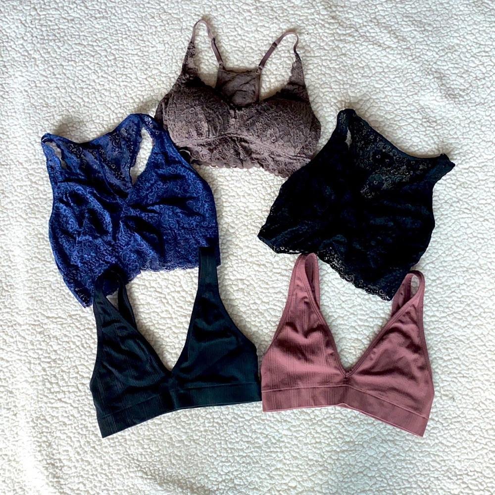 5 for $25 Pink bralettes!! New!